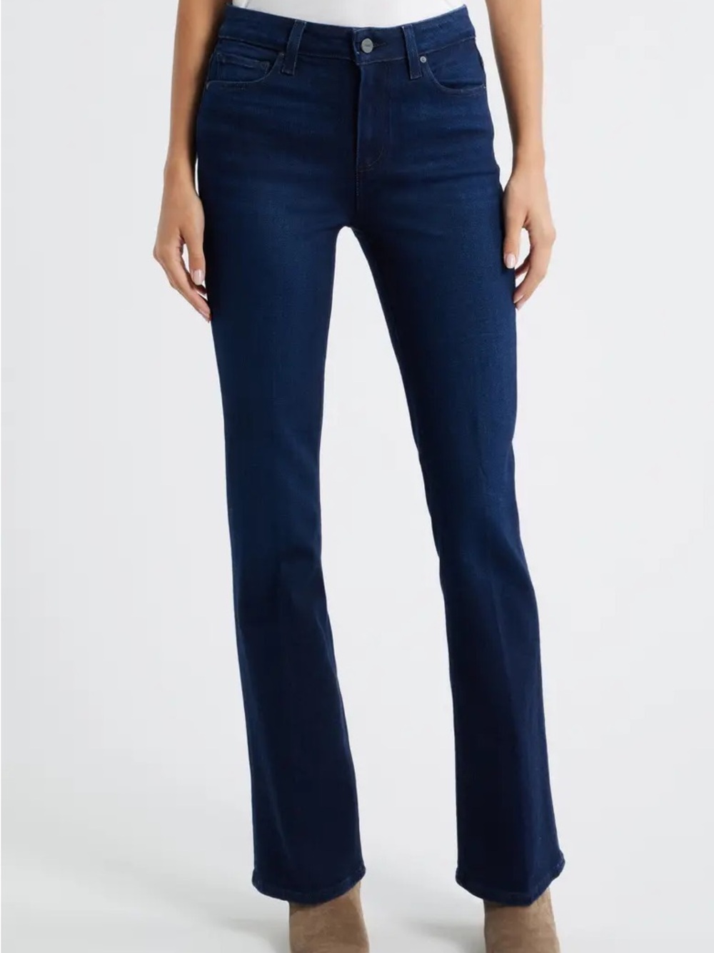 PAIGE Manhattan High Waist Bootcut Jeans